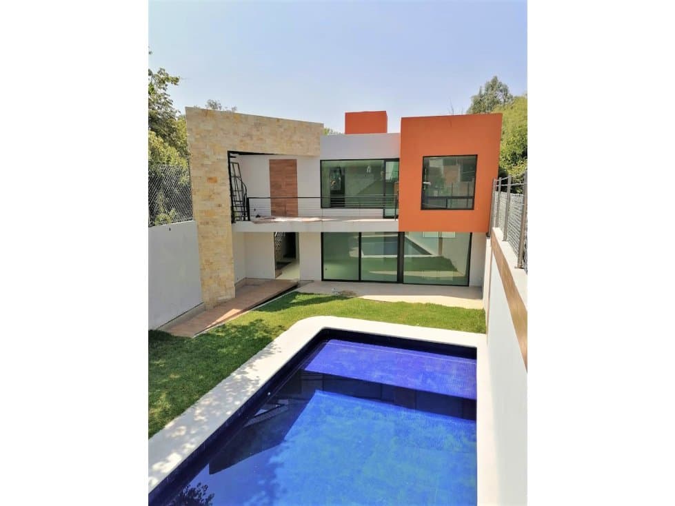 ESPECTACULAS CASA CON ALBERCA Y TERRAZA PRIV. AL SUR DE CUERNAVACA — foto 3