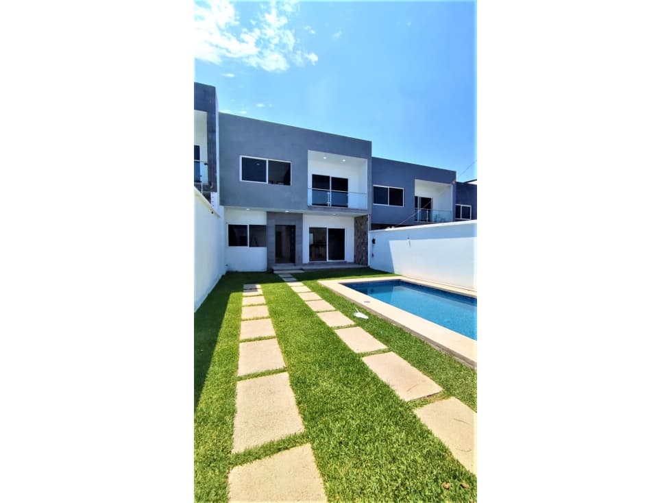 ESTRENA CASA CON ENTREGA INMEDIATA CON ALBERCA PRIV. — foto 1