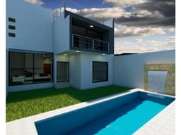 ESTRENA EXCLUSIVA CASA CON TECHO DOBLE ALTURA Y ALBERCA PRIVADA