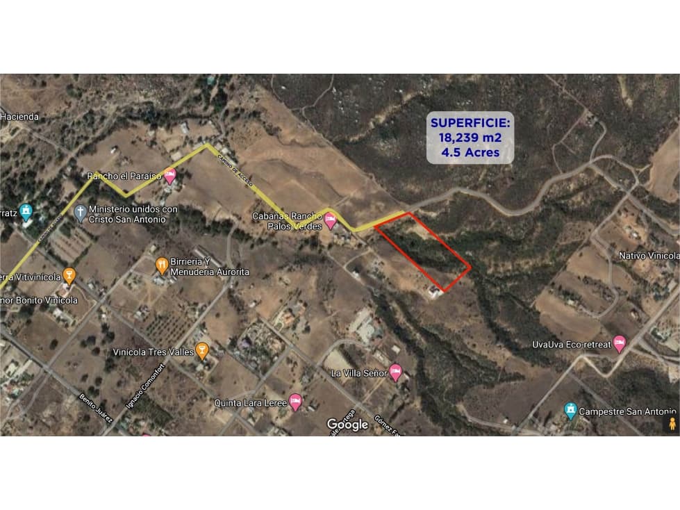Terreno en Venta en Valle de Guadalupe — foto 3