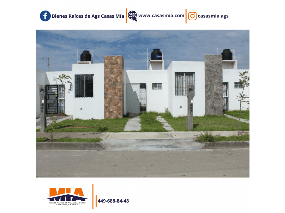 CASA EN VENTA SAN FRANCISCO DE LOS ROMOS, AGUASCALIENTES (RC) — foto 1