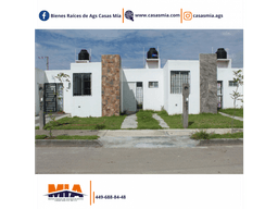 CASA EN VENTA SAN FRANCISCO DE LOS ROMOS, AGUASCALIENTES (RC)