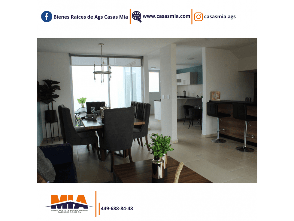 CASA EN VENTA AL NORTE DE LA CIUDAD DE AGUASCALIENTES (SC) — foto 3