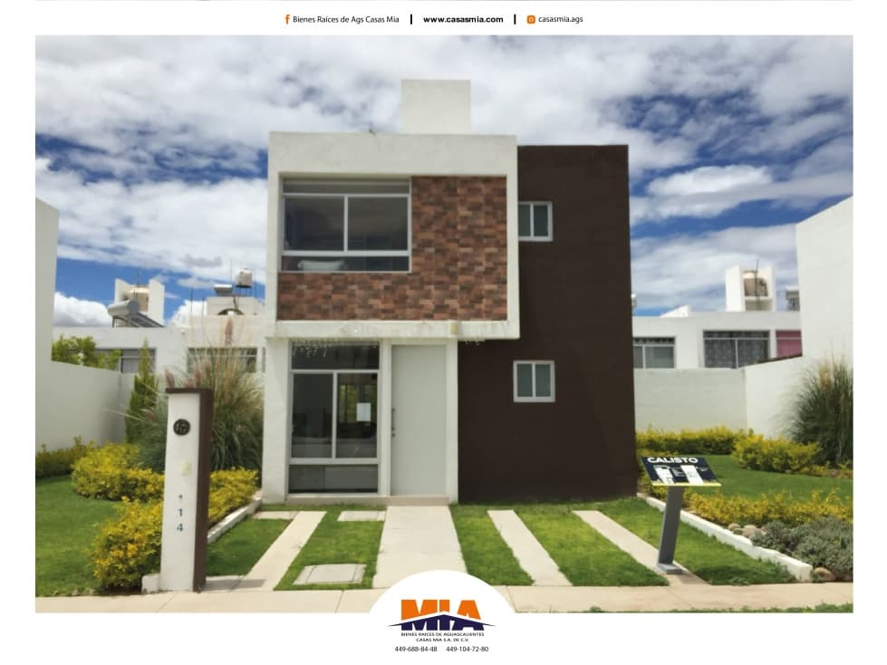 CASA NUEVA EN VENTA AL SUR DE AGS (SC) — foto 1