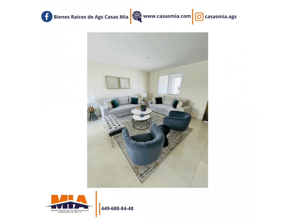 CASA EN VENTA AL NORTE DE LA CIUDAD (TRES +) (GE) — foto 3