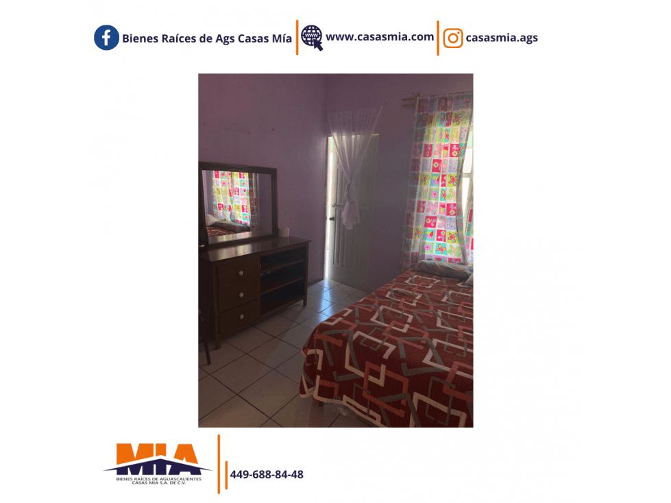 CASA EN VENTA AL SUR DE AGUASCALIENTES (MORELOS)(MA) — foto 4