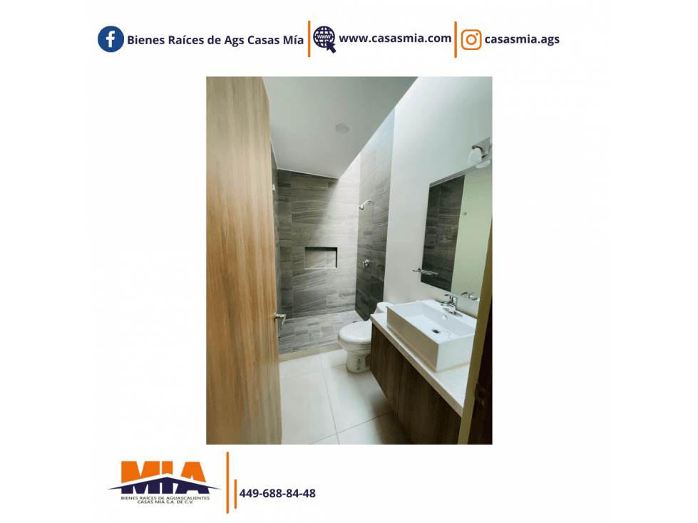 CASA EN VENTA AL NORTE DE LA CIUDAD (TRES +) (GE) — foto 5