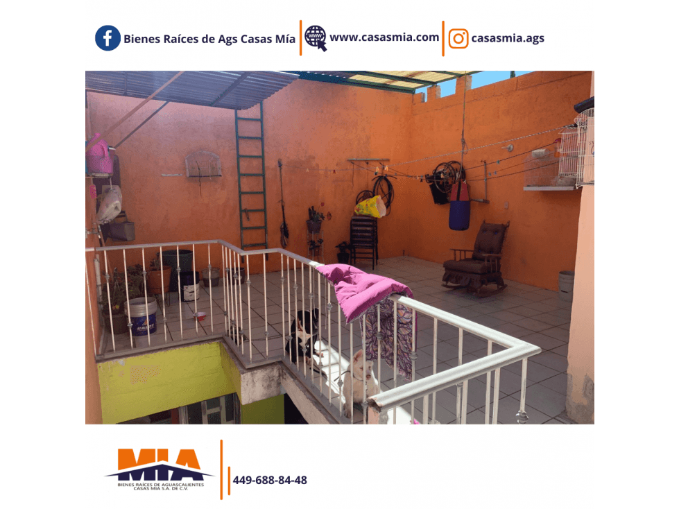CASA EN VENTA AL SUR DE AGUASCALIENTES (MORELOS)(MA) — foto 6