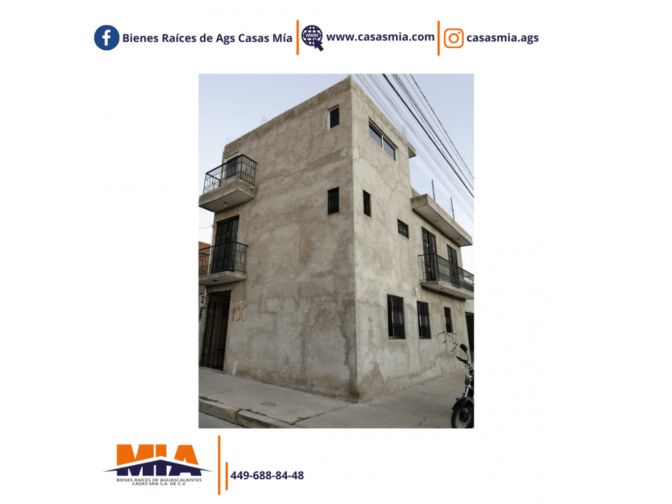 CASA EN VENTA AL SUR DE AGUASCALIENTES (MORELOS) (MA) — foto 2