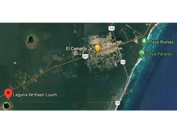 TERRENO EXCELENTE DE 37000 M2 SOBRE CARR. FED. TULUM-CHETUMAL
