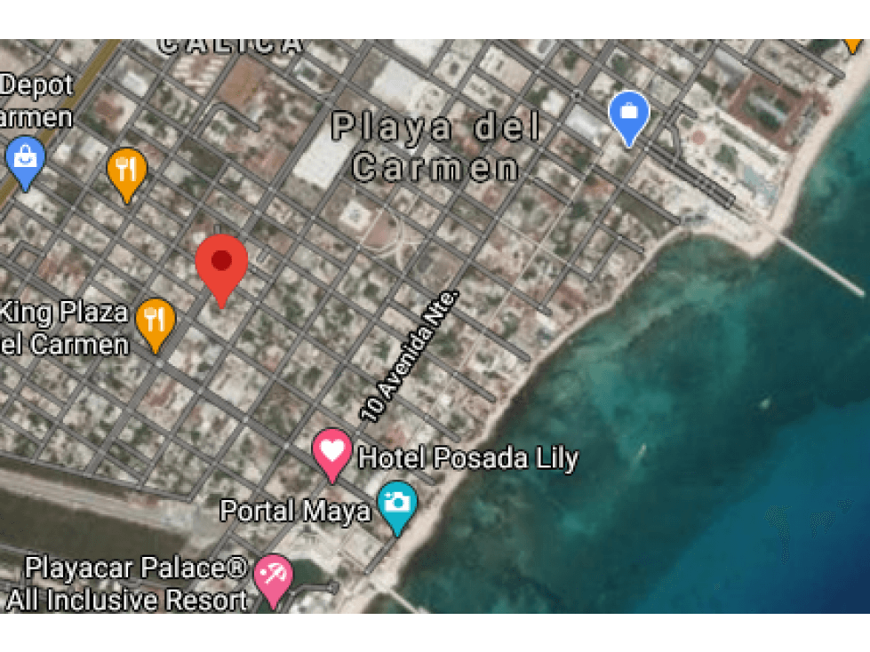 TERRENO EXCELENTE PARA HOTEL EN EL CENTRO DE PLAYA DEL CARMEN — foto 1