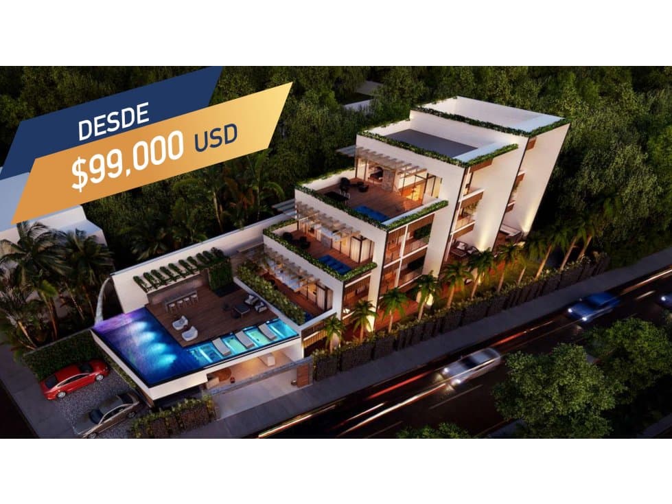 Increible departamento en Tulum desde $99,000 usd — foto 1