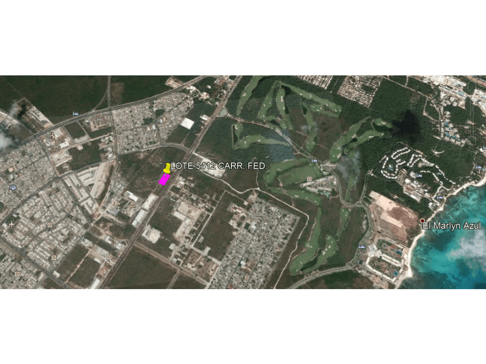 LOTE DE 5412 M2 EN CARR. FED. CANCUN-TULUM — foto 2