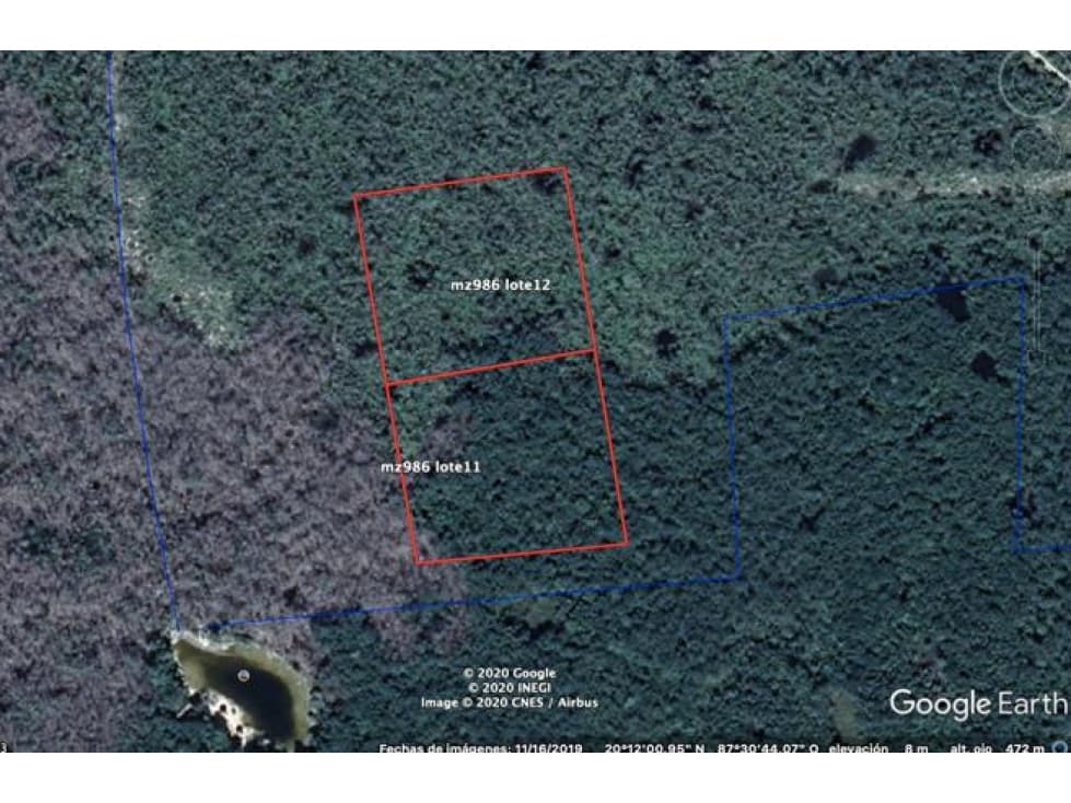 VENTA DE DOS LOTES EN LA MZA 986 DE TULUM — foto 3