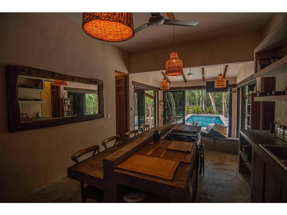 Casa de 2 Recámaras en la Selva Km 7 Carr. Cobá — foto 5