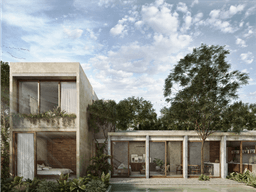 Casas en Tulum con alberca y jardín privados