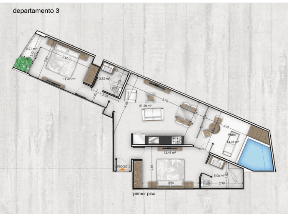 DEPARTAMENTOS COMPLETAMENTE EQUIPADOS EN TULUM — foto 4