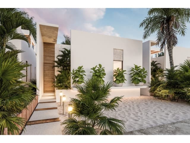 CASAS MODELO AQUA EN PUERTO PALMERAS, CHELEM