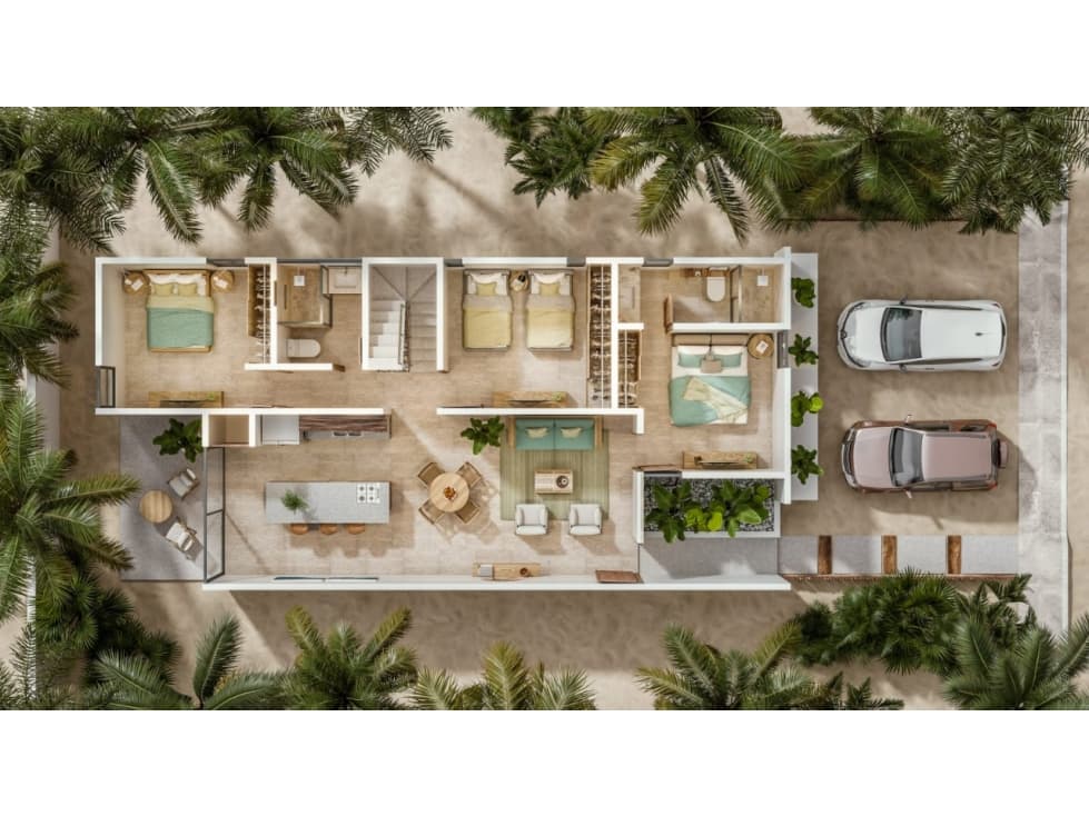 CASAS MODELO AQUA EN PUERTO PALMERAS, CHELEM — foto 3