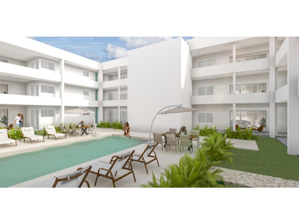MIRAMAR CONDOS EN CHICXULUB DE 2 CUARTOS — foto 7