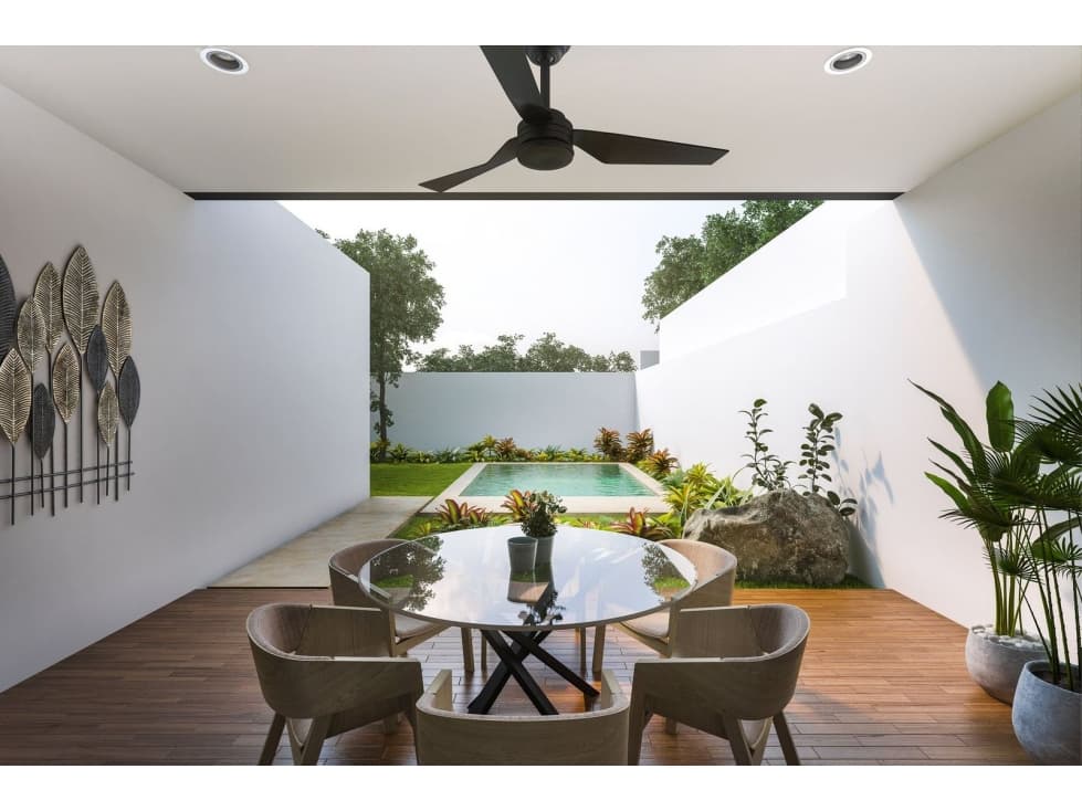 CASAS EN PRIVADA RESIDENCIAL GARDENA, MOD. AZALEA — foto 3