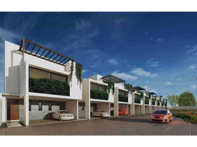 TOWNHOUSES SANTORINI ETAPA III CHUBURNA HIDALGO