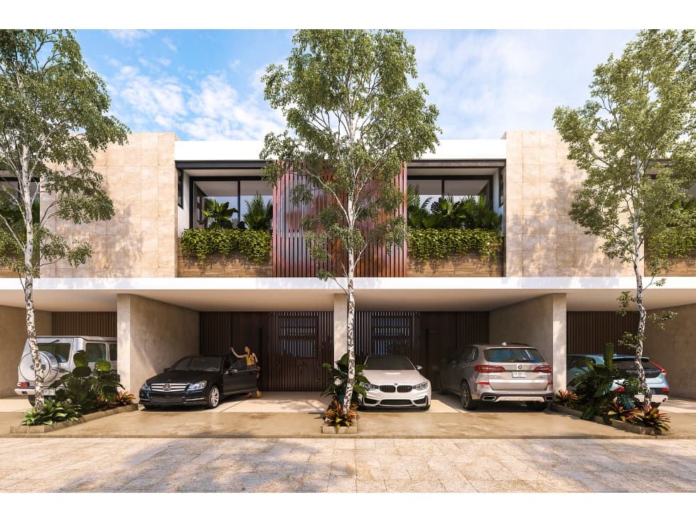 VENTA DE TOWNHOUSE EN MERIDA CON ACABADOS DE LUJO. — foto 1