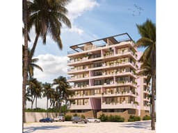 Venta de Departamentos Inversión en el Pueblo Mágico de Sisal, Rosa