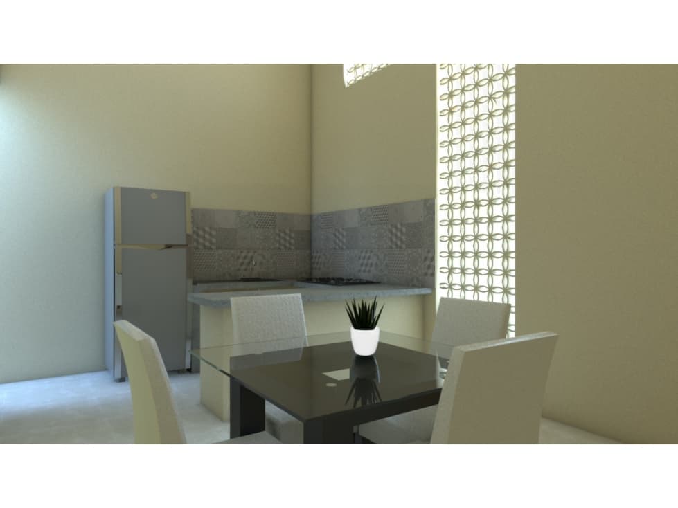 CASA EN VENTA EN CHICXULUB PUERTO, 2 RECAMARAS. — foto 2