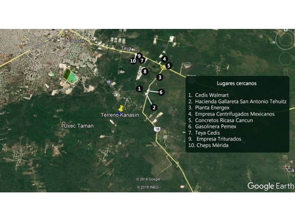 Venta de terreno en Zona comercial de Kanasín — foto 4