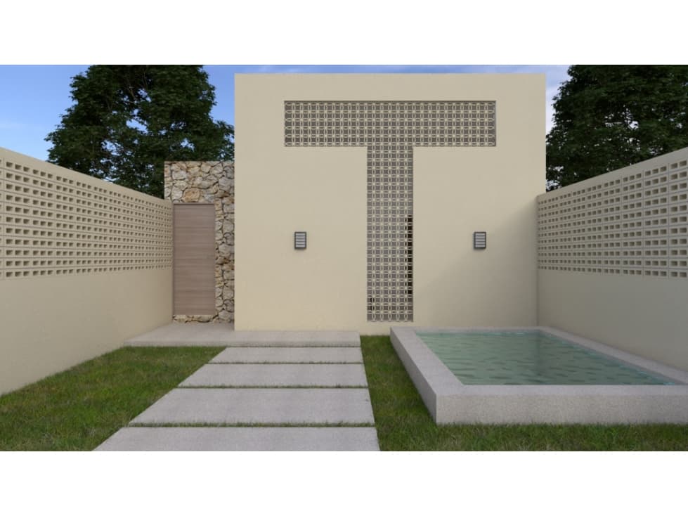CASA EN VENTA EN CHICXULUB PUERTO, 2 RECAMARAS. — foto 1