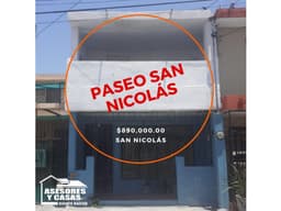 CASA LIBRE DE GRAVAMEN EN PASEO SAN NICOLAS