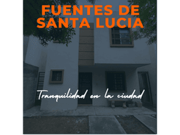 CASA EN VENTA FUENTES DE SANTA LUCIA