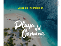 PUNTA DIAMENTE ARUBA LOTES PREMIUM RIVIERA MAYA URBANIZADOS
