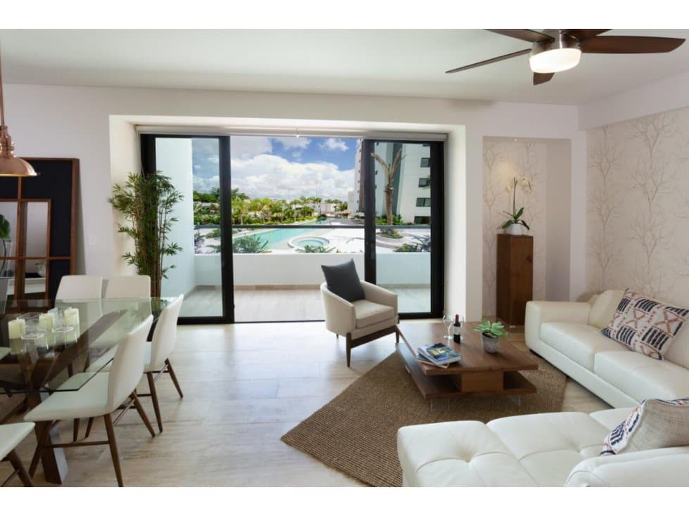VENTA DEPARTAMENTO CANCUN ACABADOS LUJO — foto 3