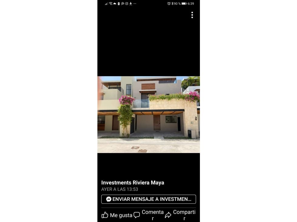 Venta de casa en aldea serena playa del carmem — foto 1