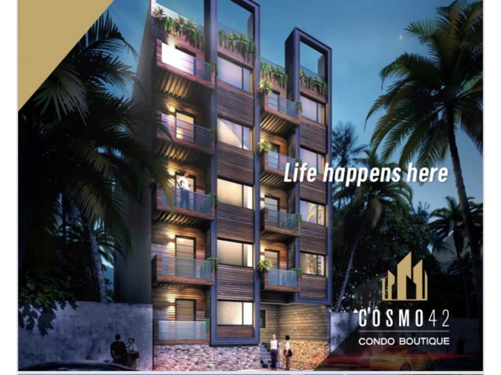 DEPARTAMENTOS COSMO 42 PLAYA DEL CARMEN — foto 1