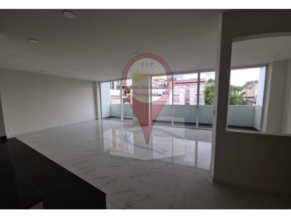 RENTA DEPARTAMENTO CON TERRAZA EN POLANCO  3 RECAMARAS — foto 1