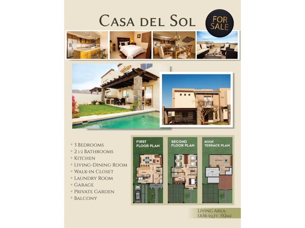Casas en Venta, Tezal, Cabo San Lucas, B.C.S. — foto 5