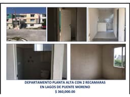 SE VENDE DEPARTAMENTO EN LAGOS DE PUENTE MORENO, VERACRUZ