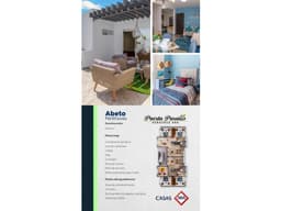 VENTA DE DEPARTAMENTO NUEVO (ABETOS PENTHOUSE - CRYSTAL LAGOONS)