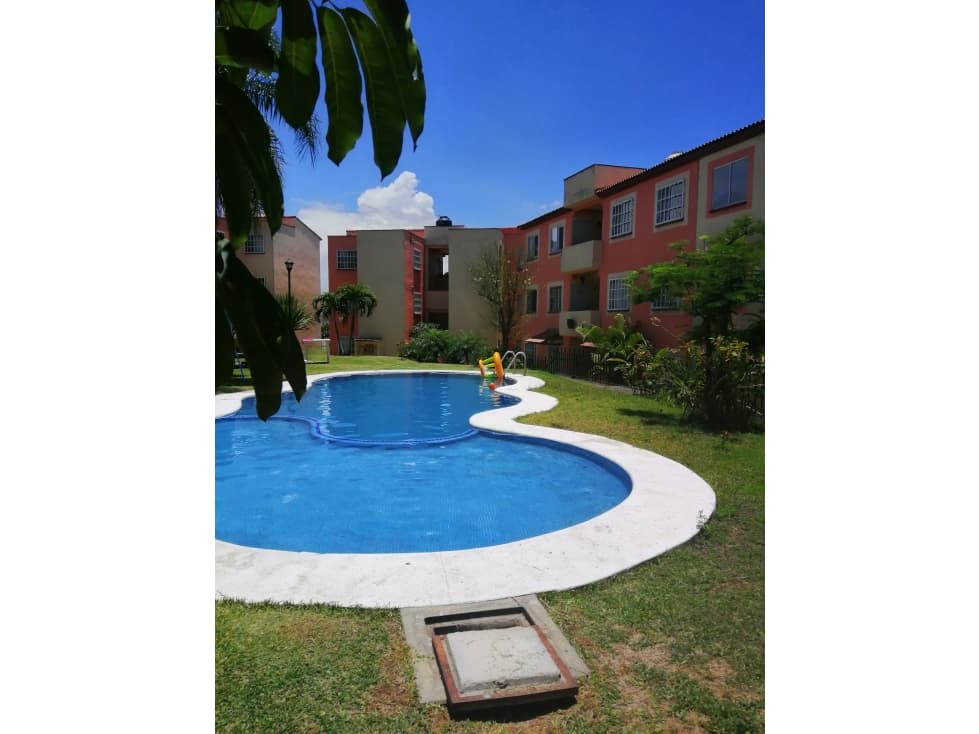 Departamento con alberca en campo verde Temixco — foto 5