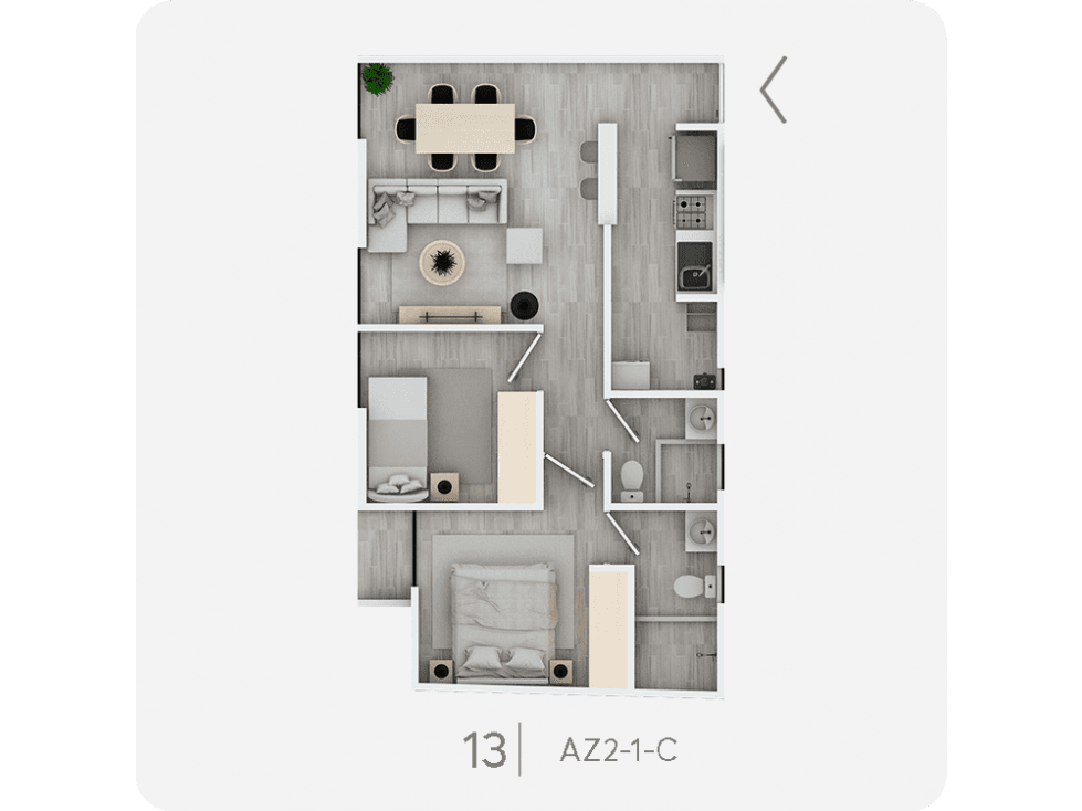 Azcapotzalco 402,  Barrio Nextengo  | 2 hab — foto 3