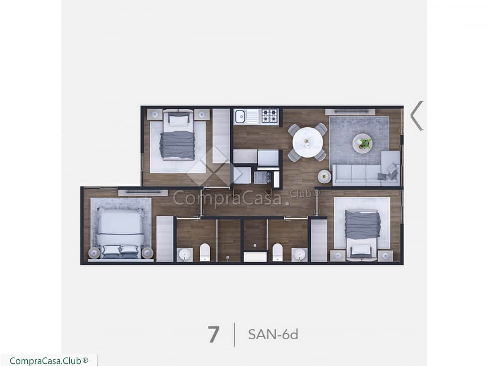 San Antonio Abad 58, Tránsito, Cuauhtémoc | 3hab 1E — foto 2