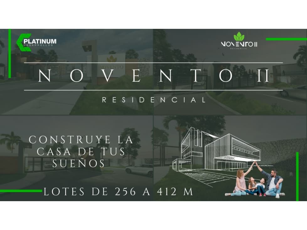 Lotes residenciales desde 256 m2 hasta  412 m2 Ejercito Nacional — foto 1