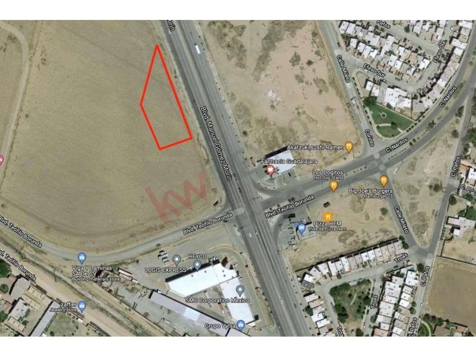 Excelente Terreno comercial en Venta 3,454.00 M2 — foto 3