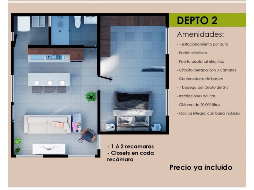 DEPARTAMENTO PARA ESTRENAR CUERNAVACA — foto 2