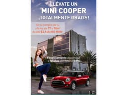 Preventa de oficinas con mini cooper Gratis!