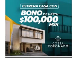 CASAS EN PREVENTA EN RESIDENCIAL COSTA CORONADO CALLE COSTA PACIFICO