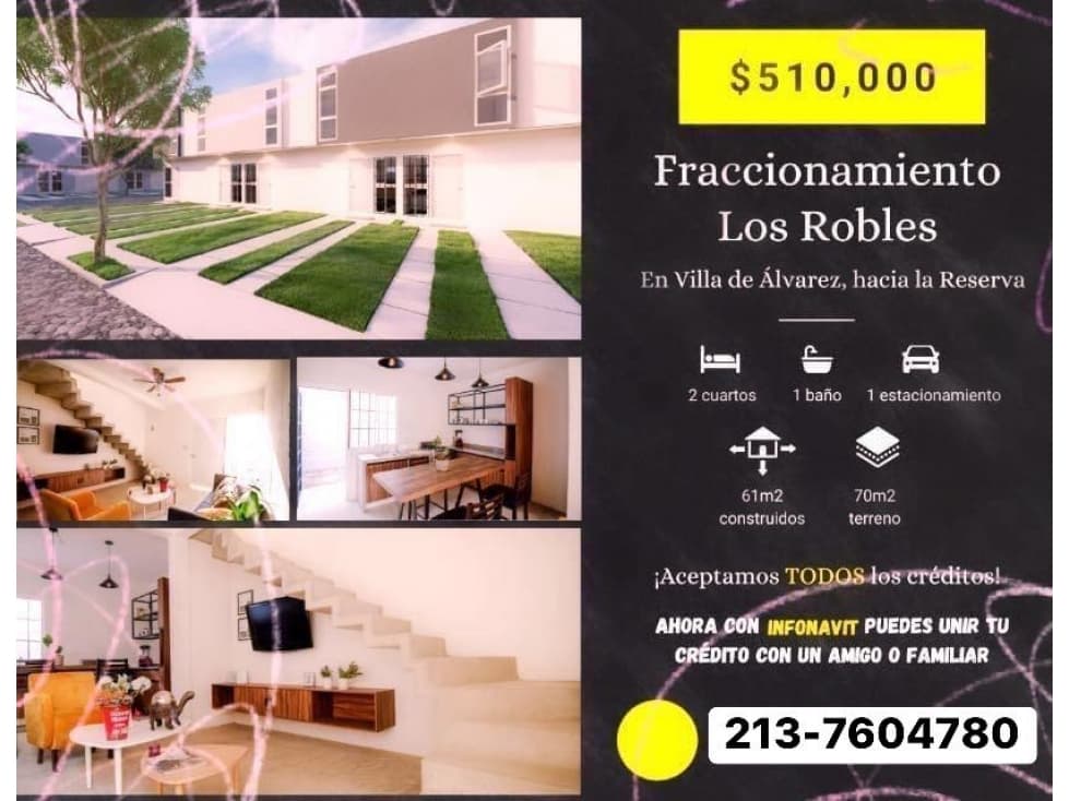 CASA EN VENTA EN FRACC. LOS ROBLES VILLA DE ALVAREZ COLIMA — foto 1